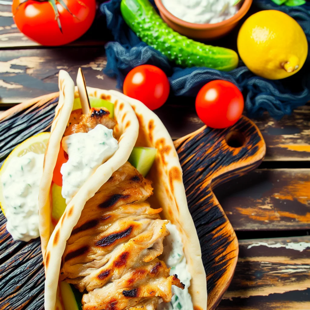 Souvlaki grec authentique