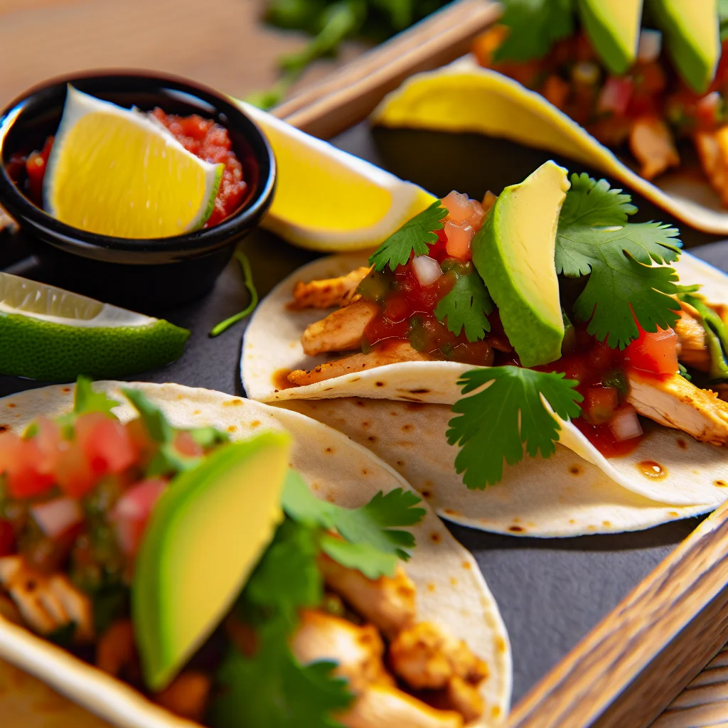 Tacos Épicés au Poulet Méxique