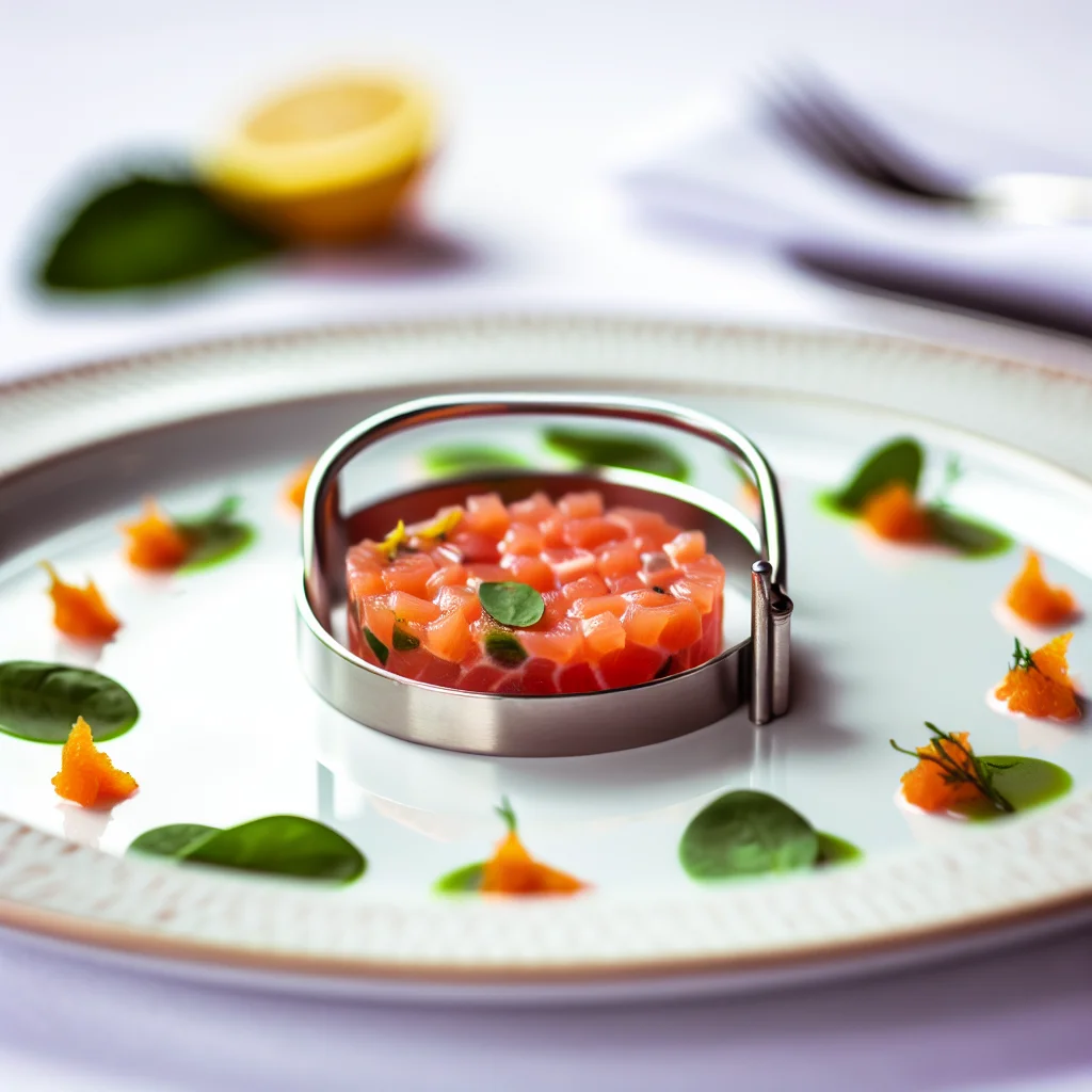 Tartare de saumon aux agrumes et avocat
