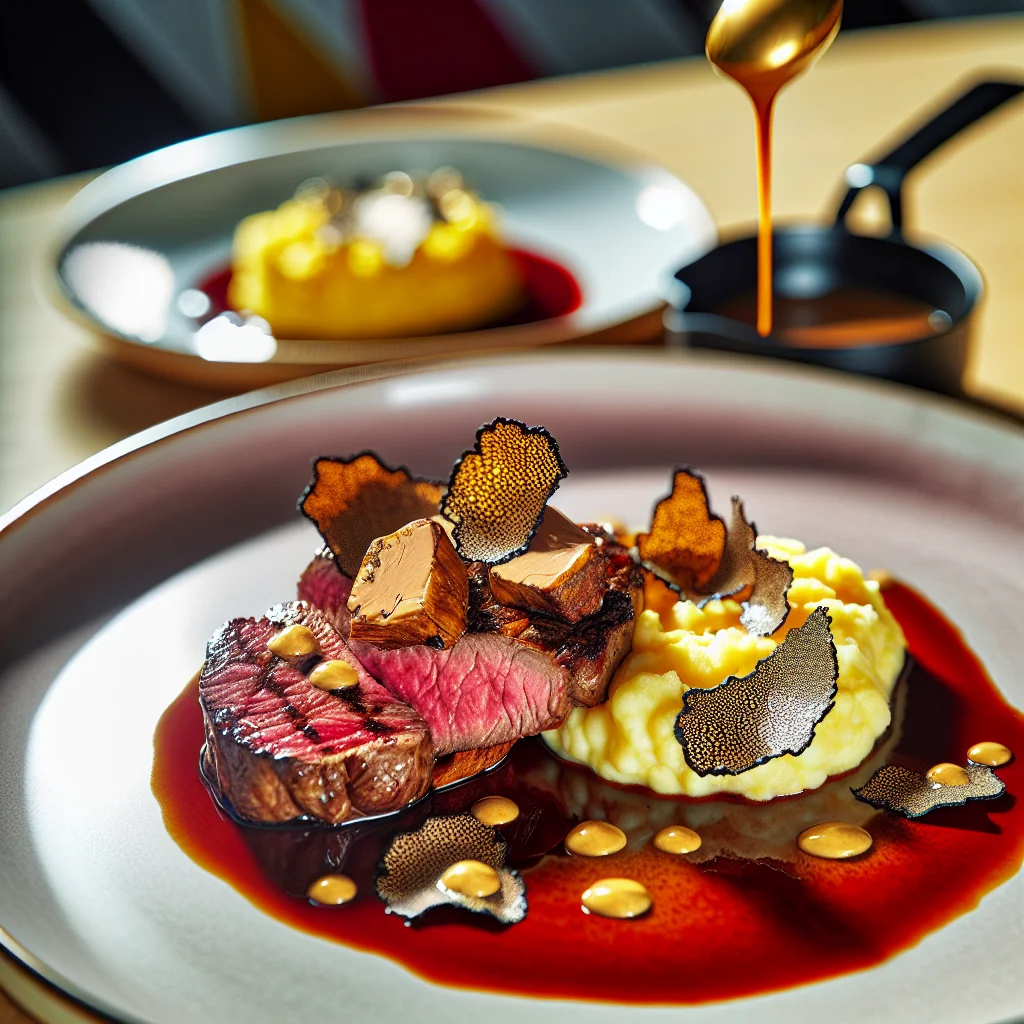 Tournedos Rossini revisité aux saveurs de truffe