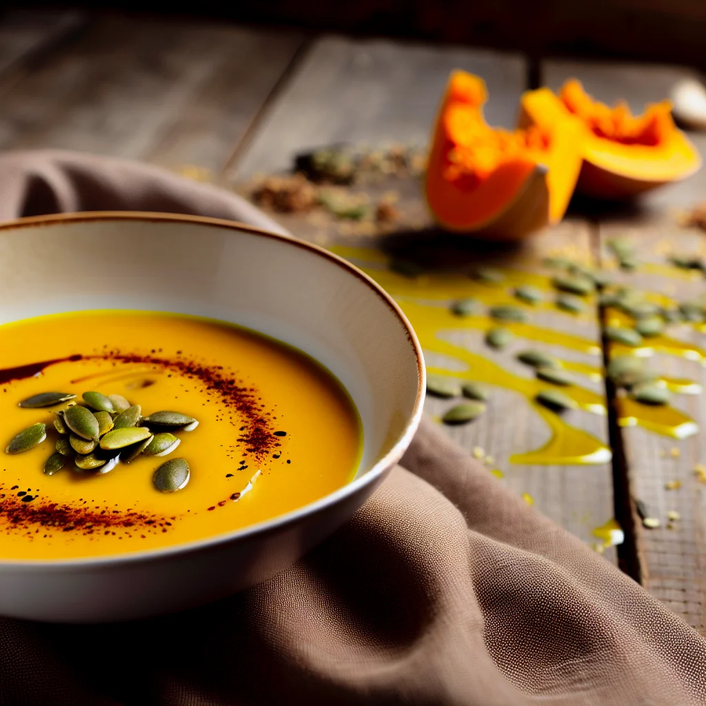 Velouté de butternut et gingembre