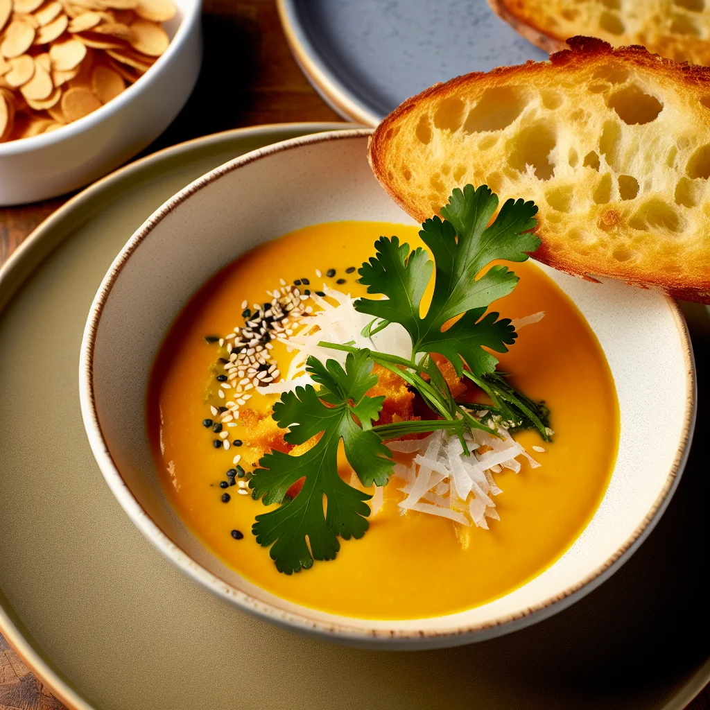 Velouté de Patates Douces et Coco