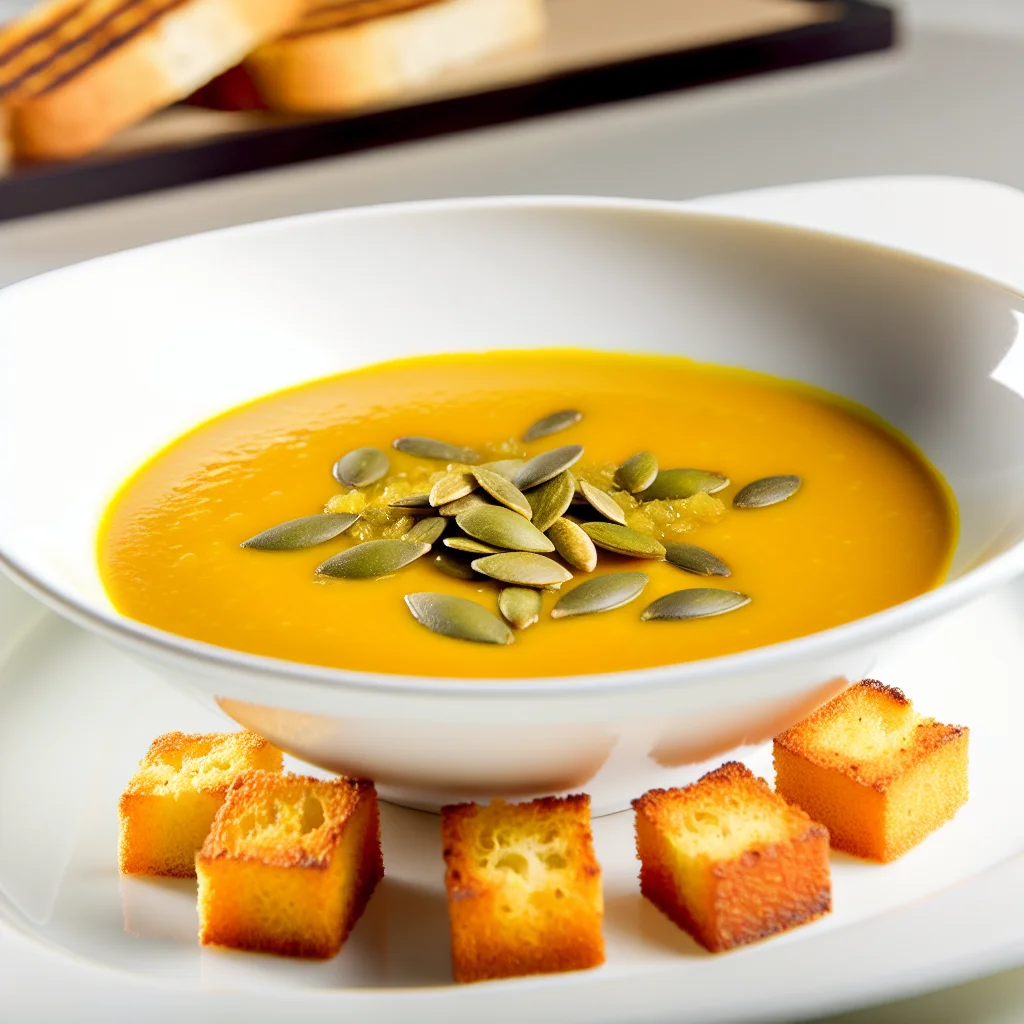 Velouté de Potimarron et Gingembre