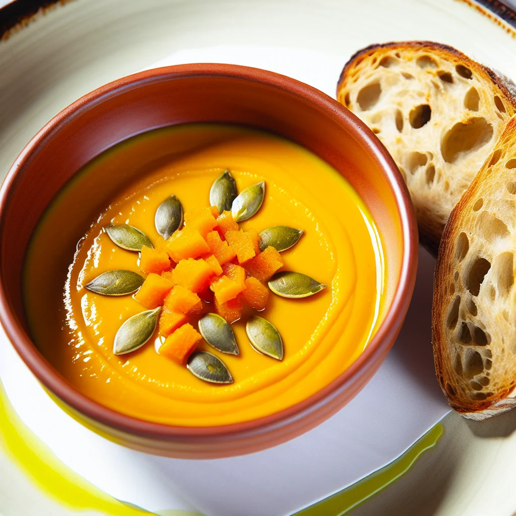 Velouté de Potiron aux Épices Douces